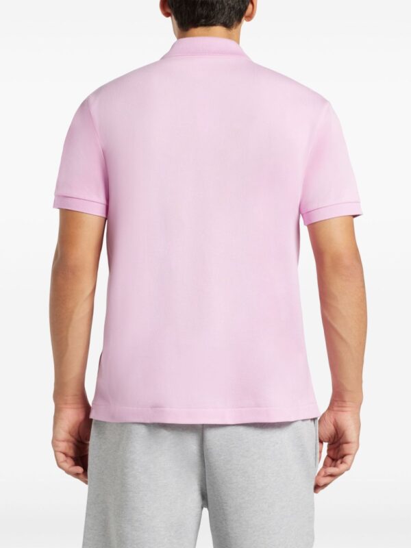 Lacoste logo-embroidered cotton polo shirt - Image 4