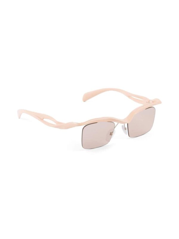 Prada Eyewear Runway geometric-frame sunglasses - Image 3