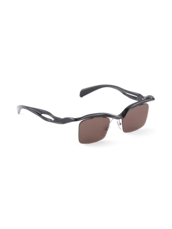 Prada Eyewear Runway geometric-frame sunglasses - Image 3