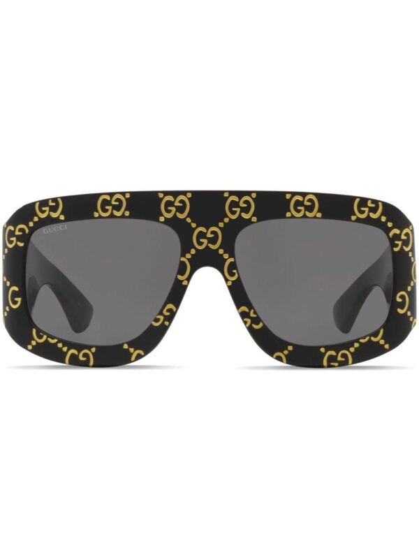 Gucci Eyewear GG monogram pilot-frame sunglasses