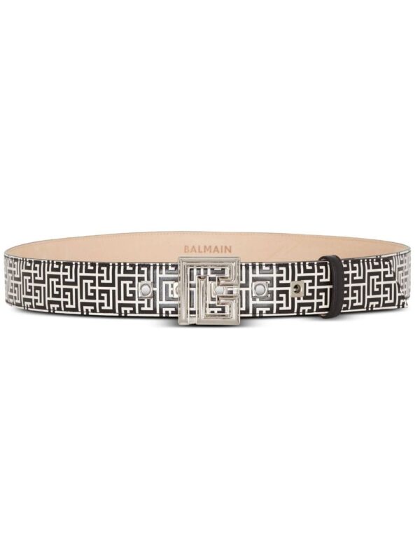 Louis Vuitton PB Labyrinth leather belt