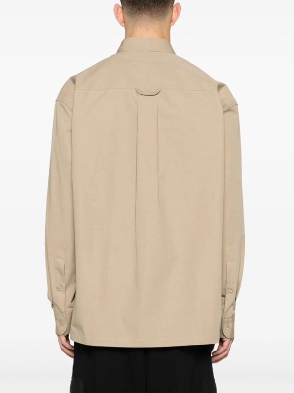 Gucci  logo-embroidered cotton shirt - Image 4