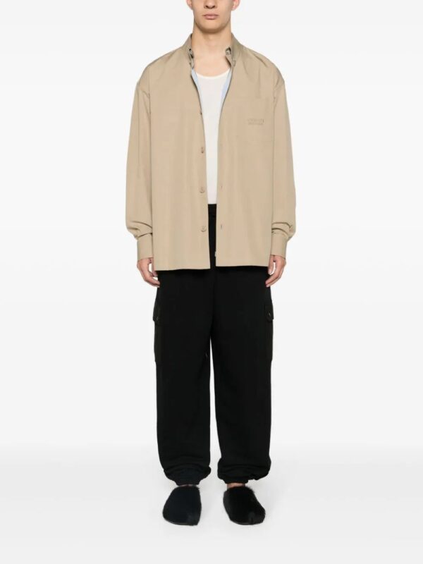 Gucci  logo-embroidered cotton shirt - Image 2