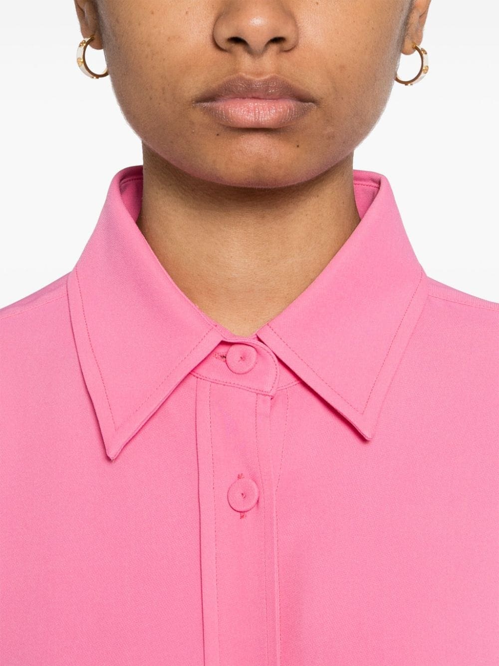 Stella McCartney drop-shoulder crepe shirt - Image 5
