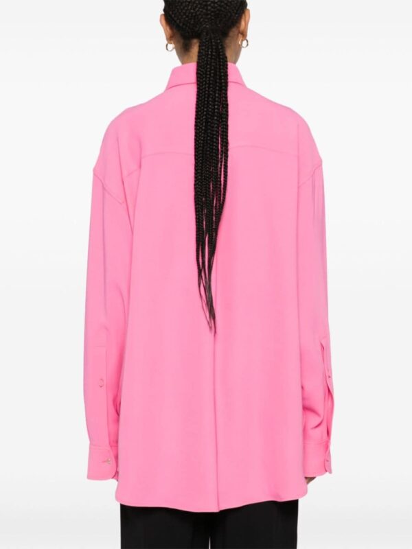 Stella McCartney drop-shoulder crepe shirt - Image 4