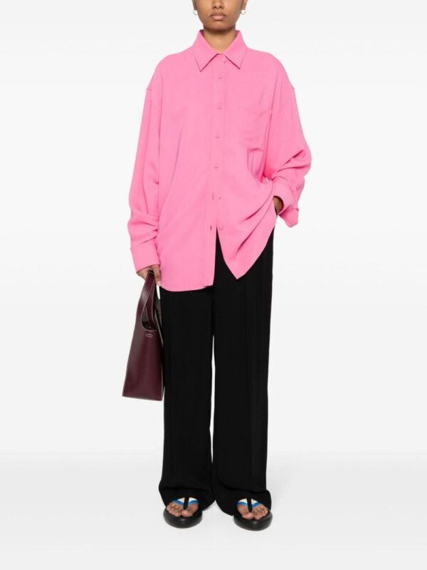 Stella McCartney drop-shoulder crepe shirt - Image 2