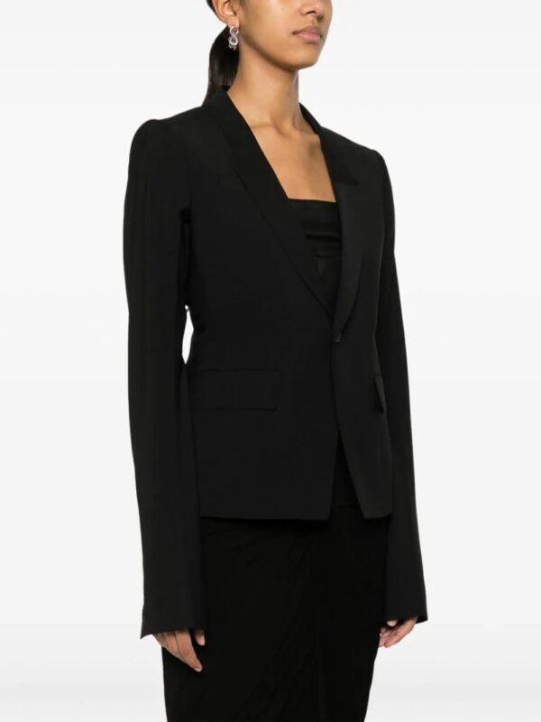 Rick Owens  wool single-breasted blazer - Image 3
