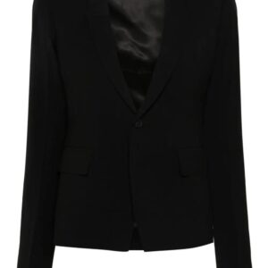 Rick Owens  wool single-breasted blazer