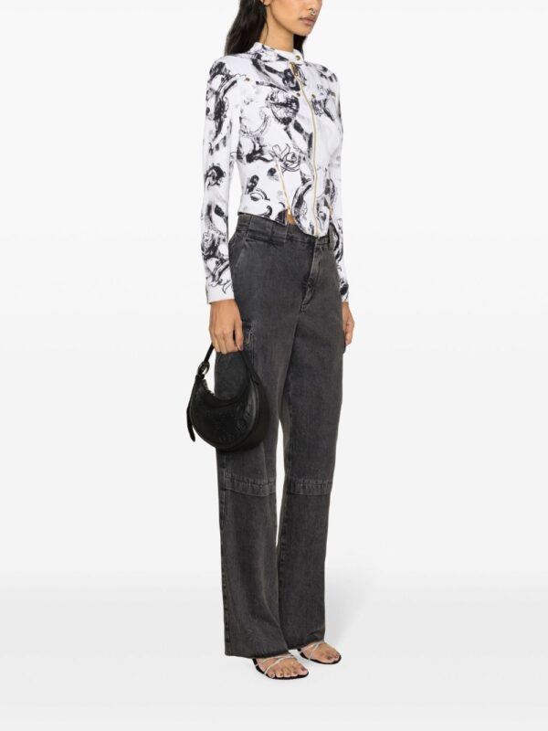 Versace Jeans Couture  Watercolor Couture denim jacket - Image 3