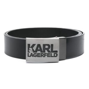 Louis Vuitton logo-engraved leather belt