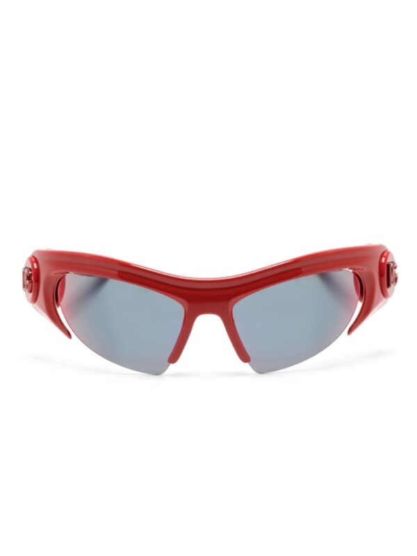 Dolce & Gabbana Eyewear DG Toy biker-frame sunglasses