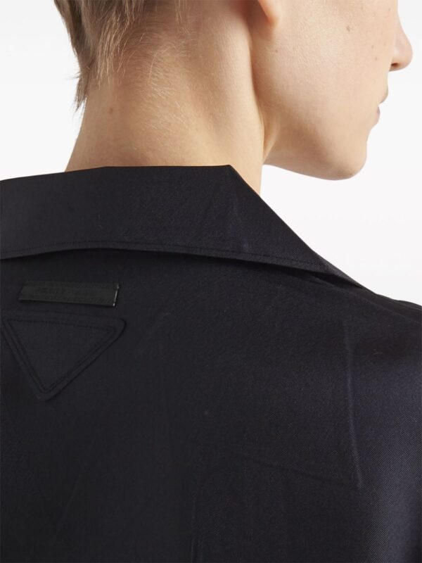 Prada  floral-print silk twill shirt - Image 3