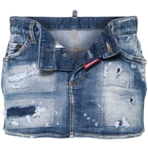 DSQUARED2  denim mini skirt