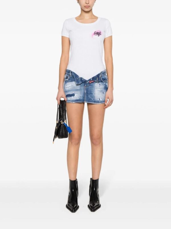 DSQUARED2  denim mini skirt - Image 2
