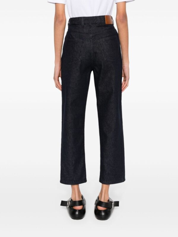 Moncler  logo-patch tapered-leg jeans - Image 4