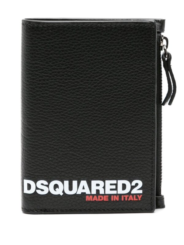 DSQUARED2 bi-fold leather wallet