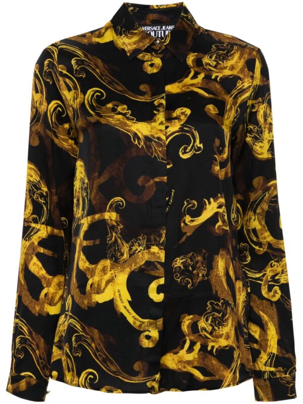 Versace Jeans Couture  Watercolour Couture-print shirt