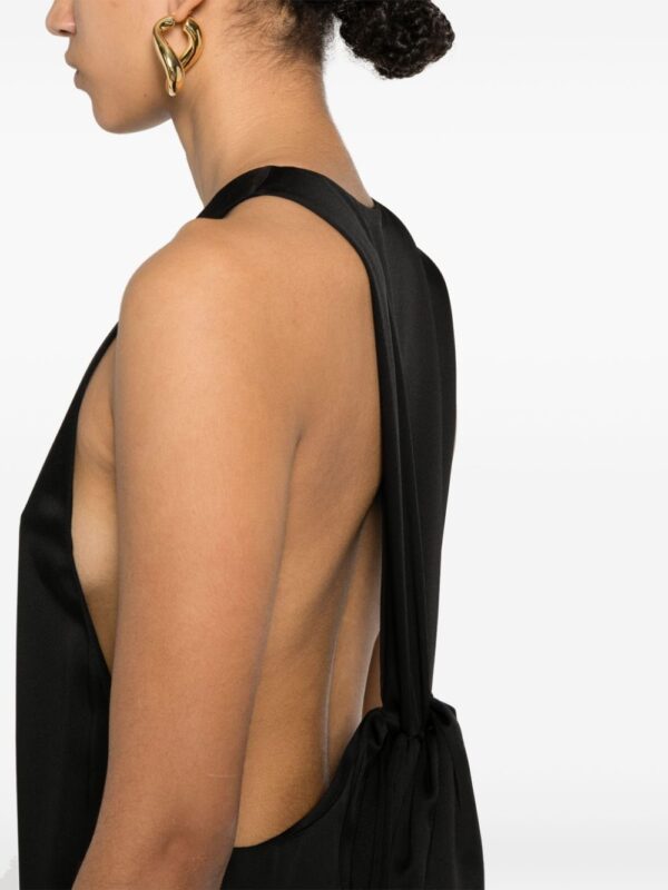 Saint Laurent knot-detail dress - Image 5