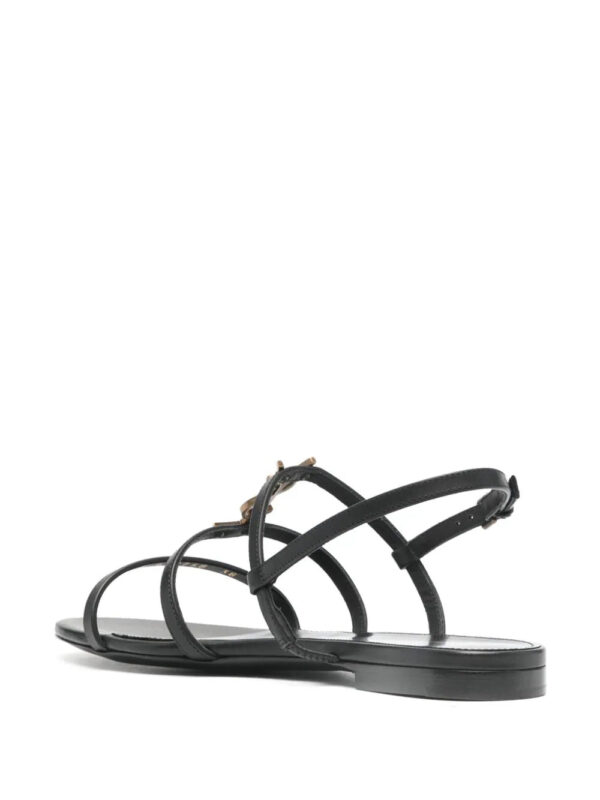 Saint Laurent  Cassandra leather sandals - Image 3