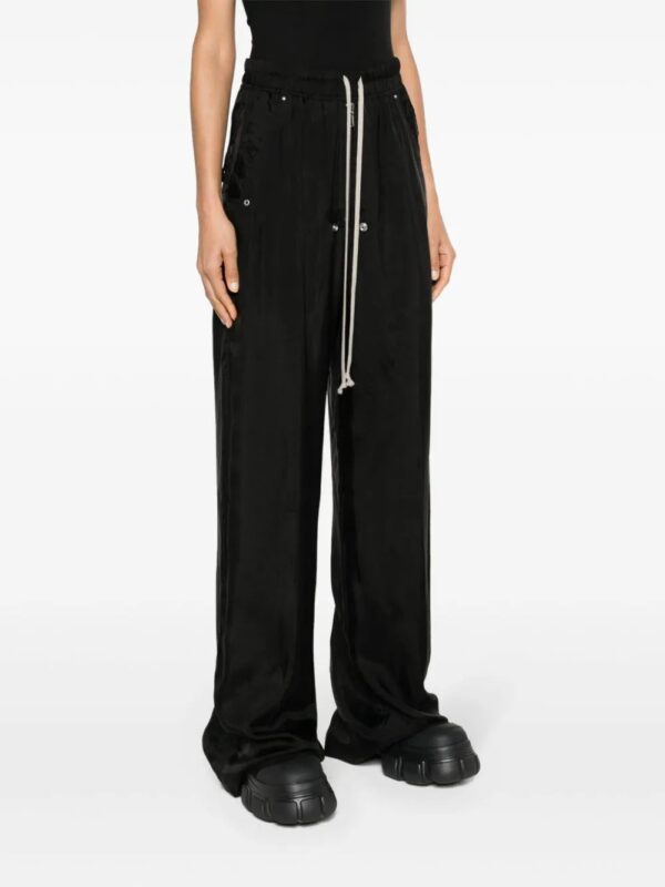 Rick Owens  drawstring wide-leg trousers - Image 3
