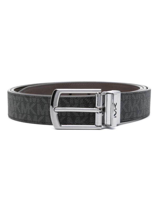 Louis Vuitton logo-print reversible belt