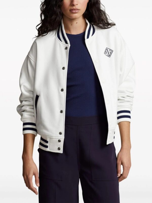 Polo Ralph Lauren  logo-embroidered reversible bomber jacket - Image 3