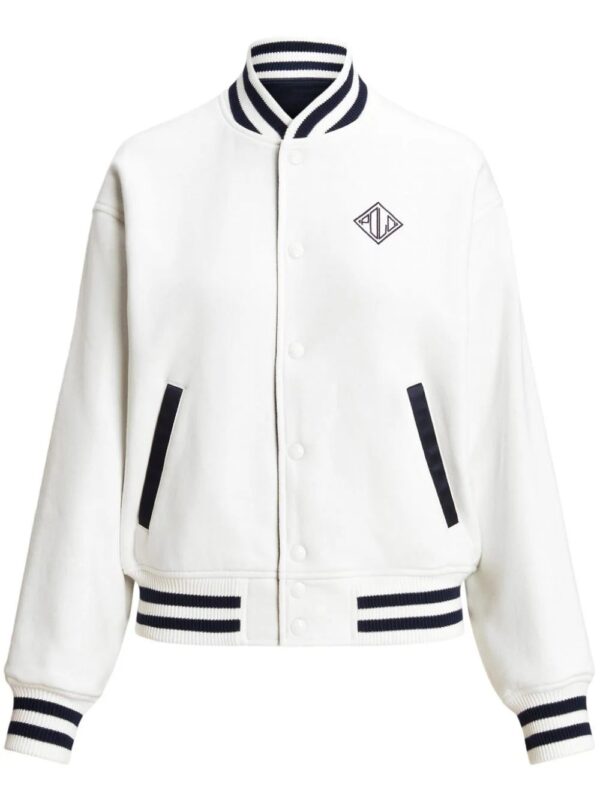 Polo Ralph Lauren  logo-embroidered reversible bomber jacket