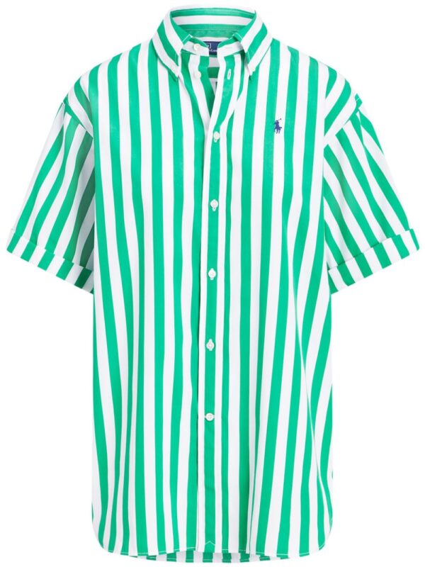 Polo Ralph Lauren  logo-print striped shirt