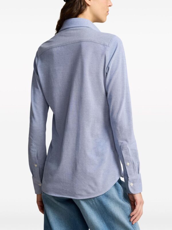 Polo Ralph Lauren  Polo Pony-embroidered cotton shirt - Image 4