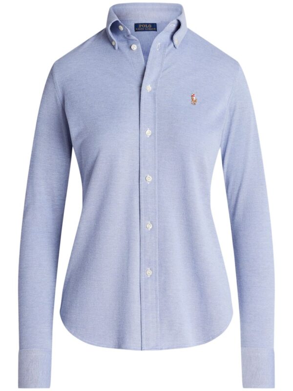 Polo Ralph Lauren  Polo Pony-embroidered cotton shirt
