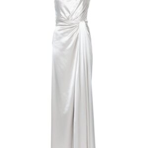 Dolce & Gabbana off-shoulder silk gown
