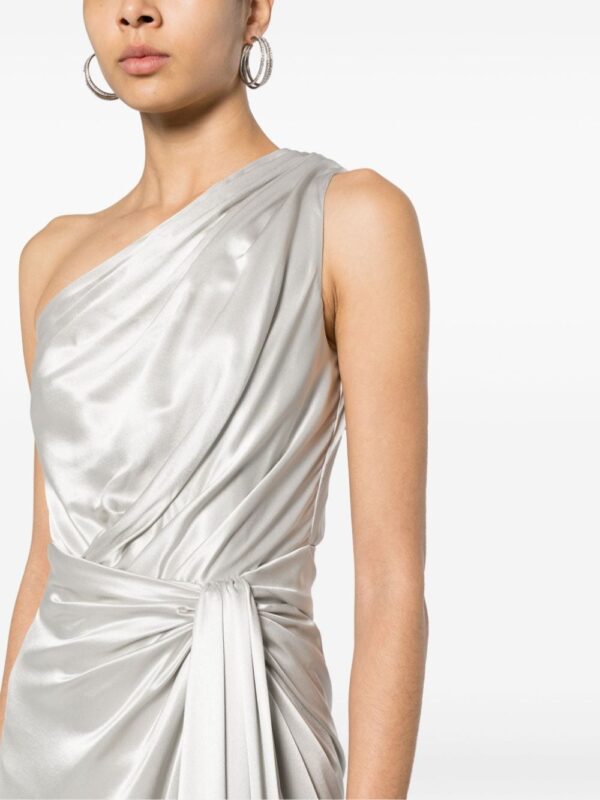 Dolce & Gabbana off-shoulder silk gown - Image 5