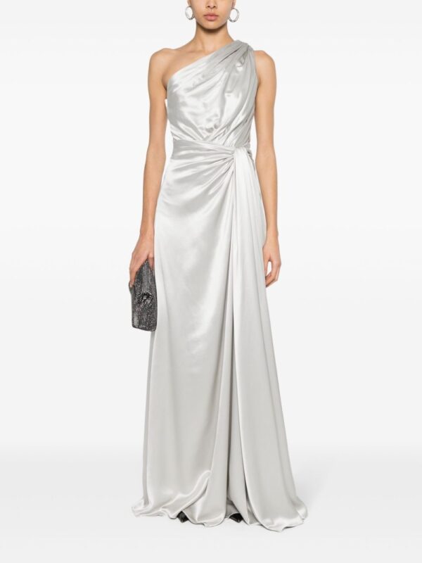 Dolce & Gabbana off-shoulder silk gown - Image 2