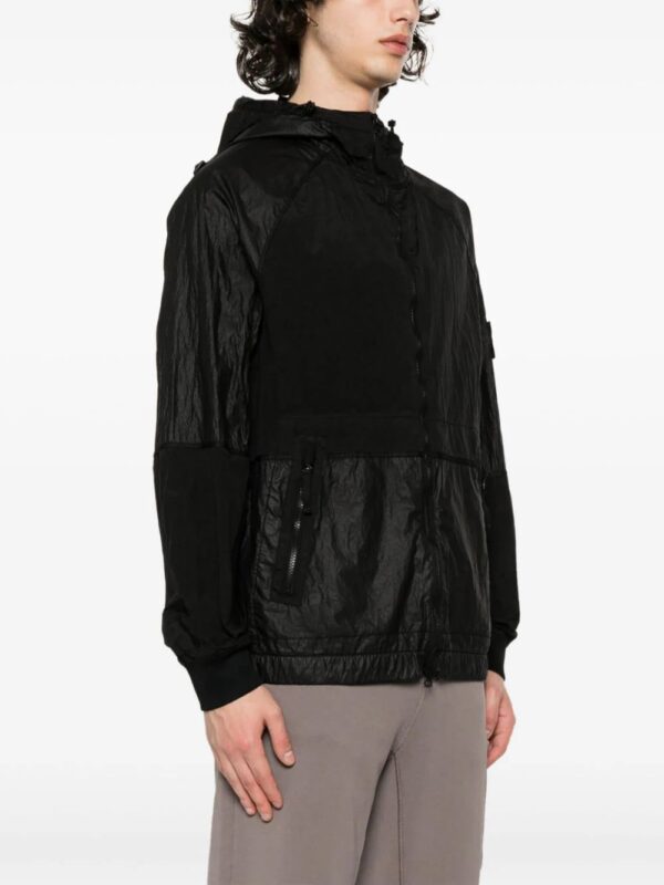 Stone Island  Compass-badge crinkled jacket - Image 3