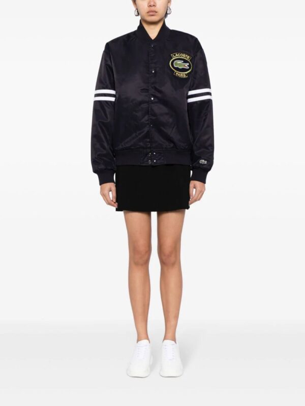 Lacoste  logo-appliqué padded bomber jacket - Image 2