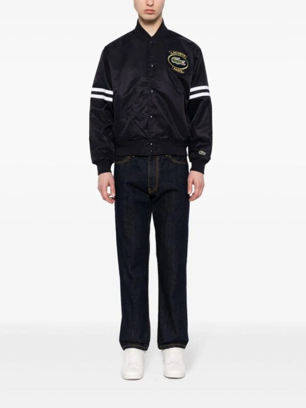 Lacoste  logo-appliqué padded bomber jacket - Image 3