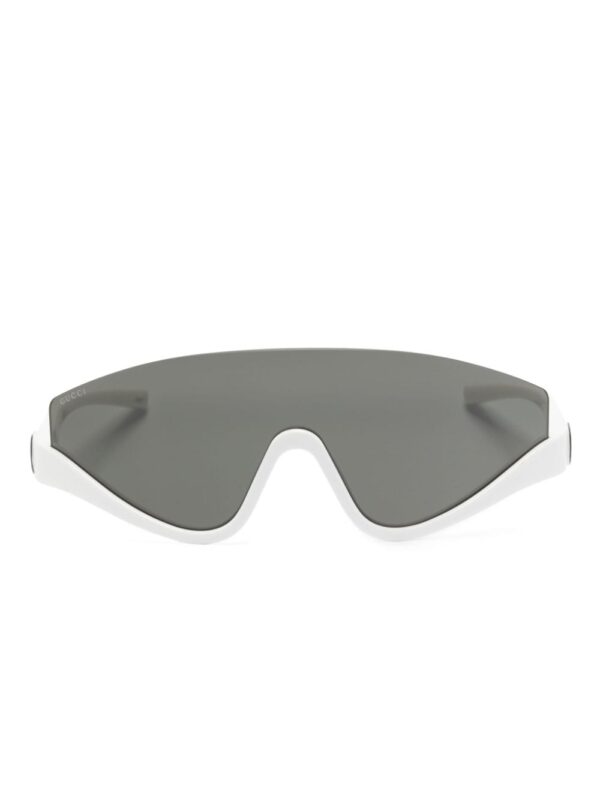 Gucci Eyewear Interlocking G shield-frame sunglasses
