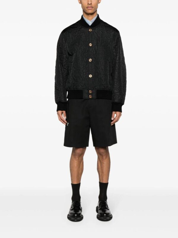 Versace  Barocco-quilted bomber jacket - Image 2
