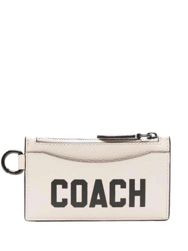 Coach Graphic leather cardholder