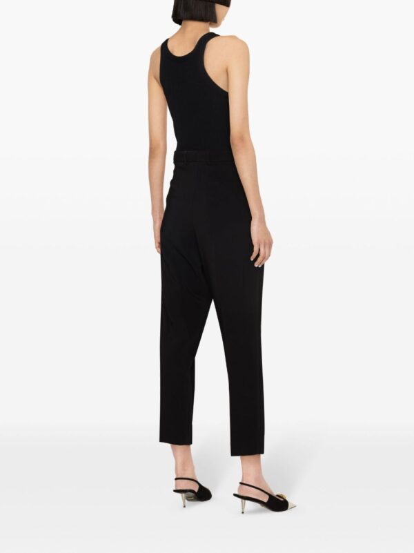 Moschino  high-waist cropped trousers - Image 4