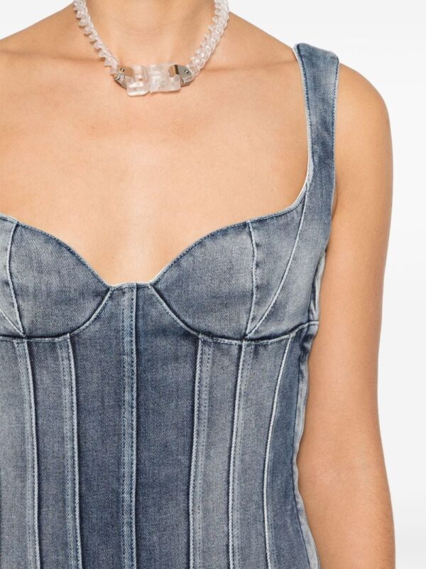 Off-White Upside Down denim dress - Image 4