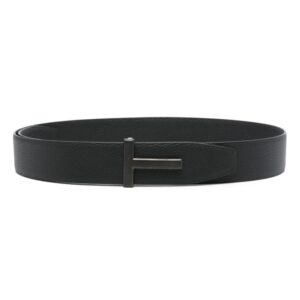 TOM FORD  Ridge T leather belt