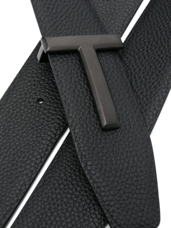 TOM FORD  Ridge T leather belt - Image 2