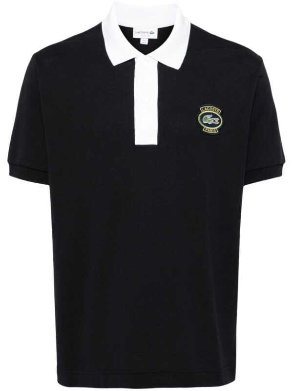Lacoste logo-appliqué polo shirt