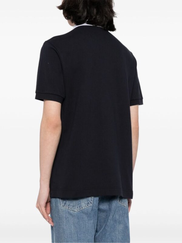 Lacoste logo-appliqué polo shirt - Image 4