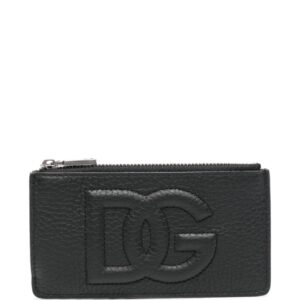 Dolce & Gabbana logo-embossed card holder