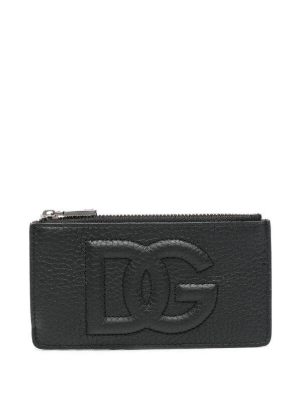 Dolce & Gabbana logo-embossed card holder