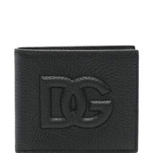 Dolce & Gabbana logo-embossed bi-fold wallet
