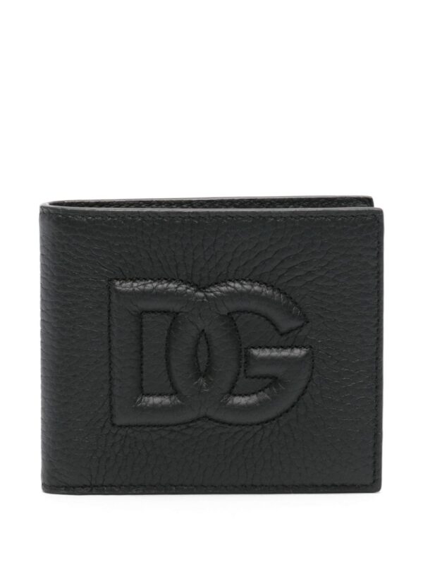 Dolce & Gabbana logo-embossed bi-fold wallet