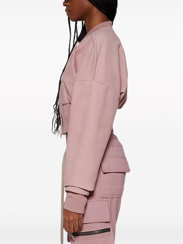 Rick Owens  cropped bomber jacket - Image 4
